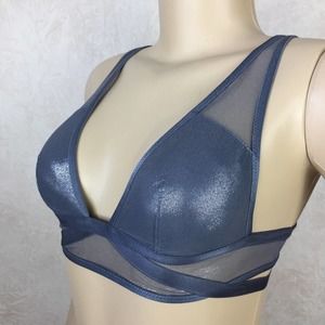 Victoria’s Secret Gray Shimmer Bralette